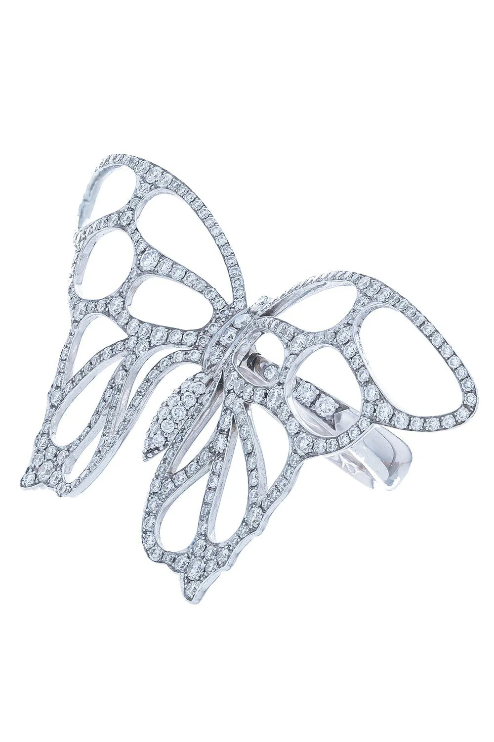 Diamond Butterfly Ring - Image 4