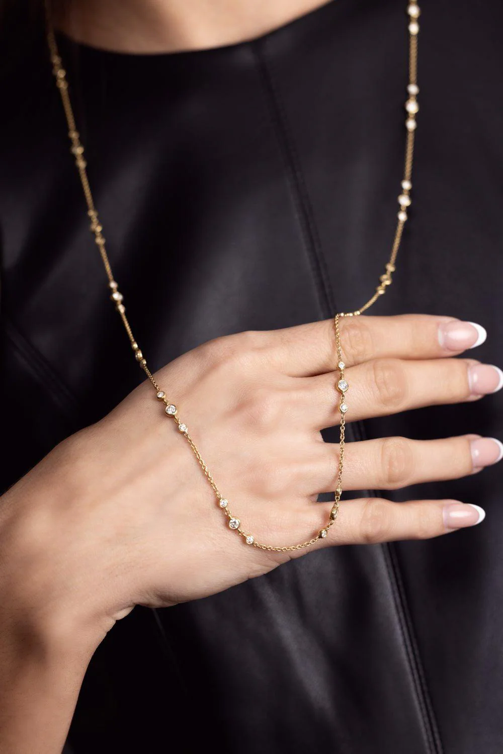 Diamond Chain Necklace - Image 2