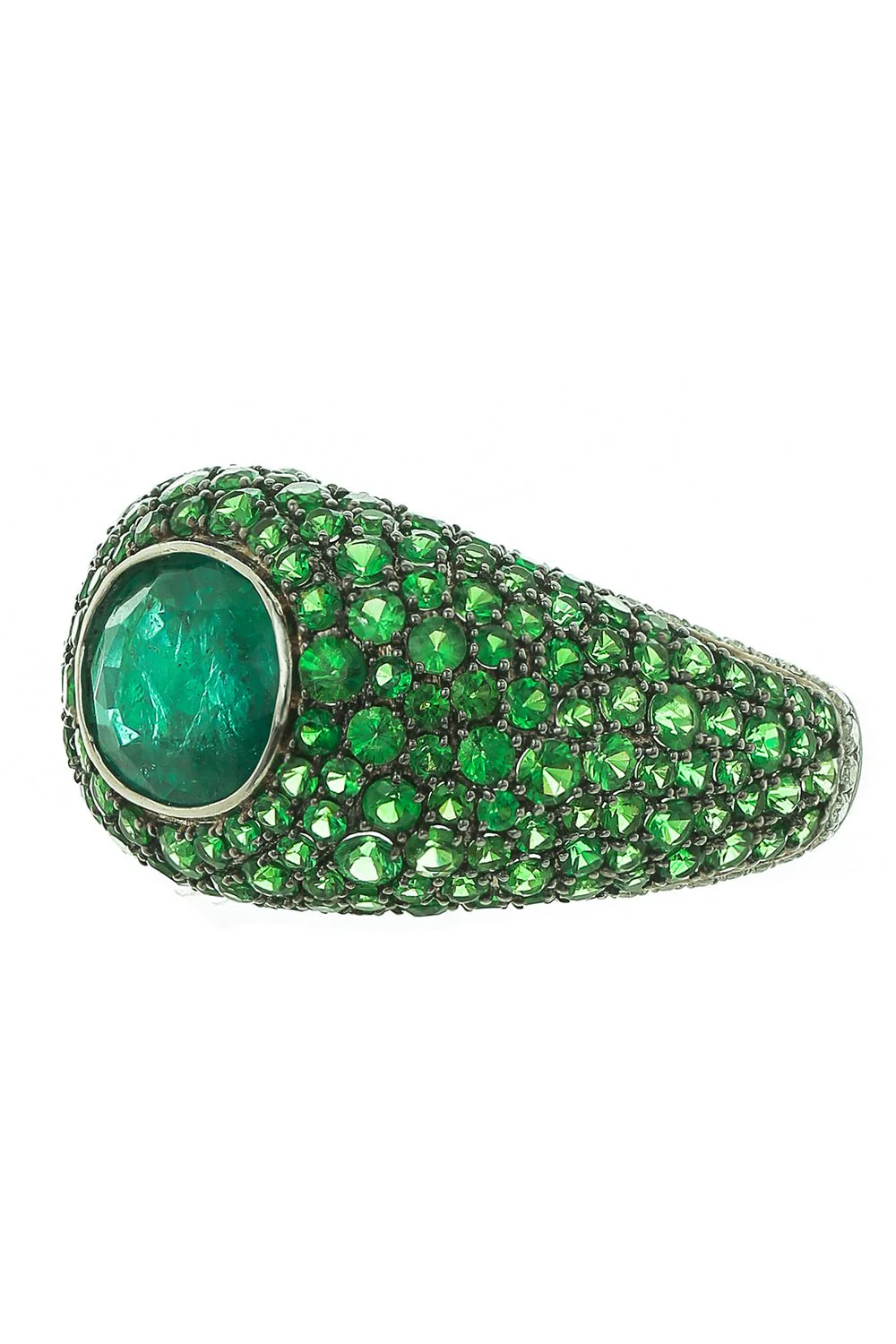 Emerald Tsavorite Ring - Image 5
