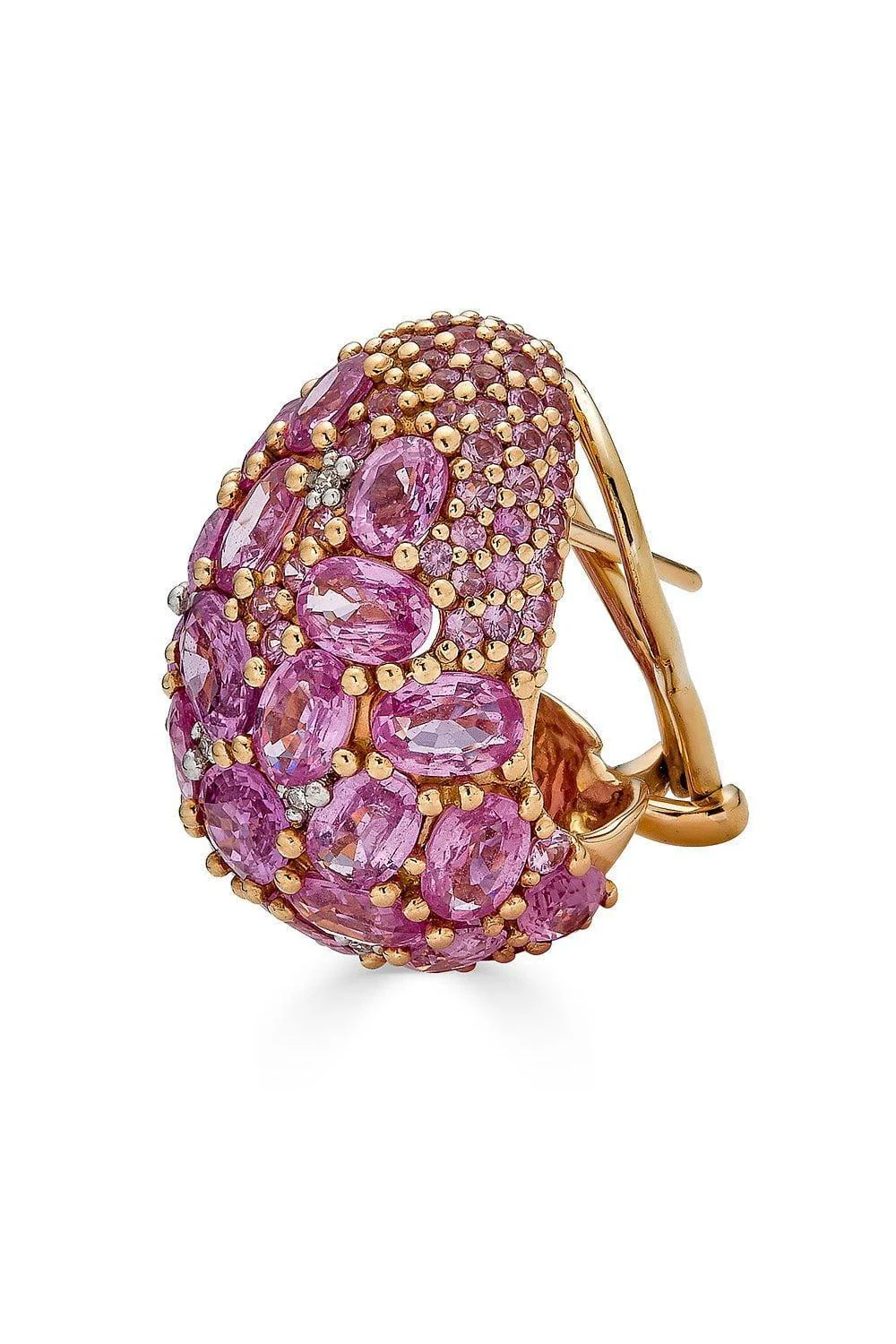 Mosaique Button Earrings - Image 4