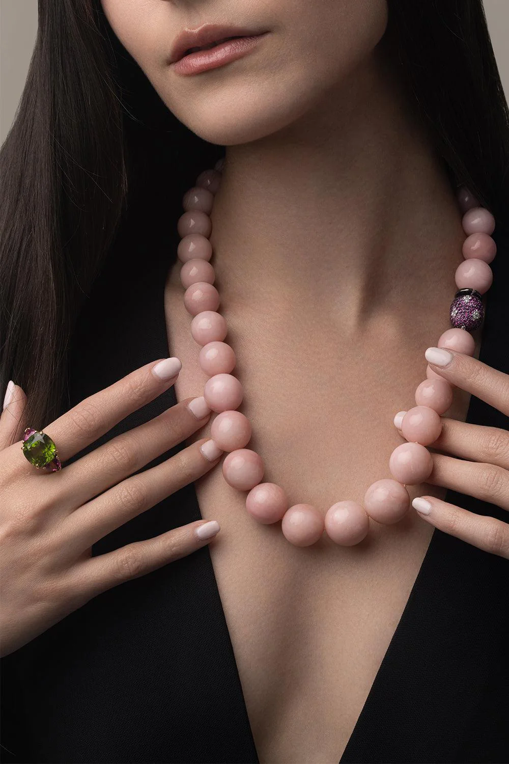 Opal Beaded Necklace - Image 4