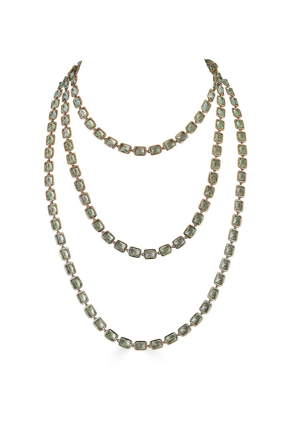 Pietra Emerald Cut Amethyst Necklace