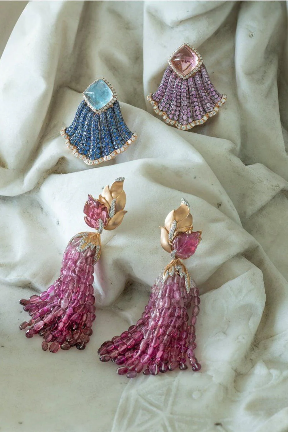 Pink Botanica Earrings - Image 4