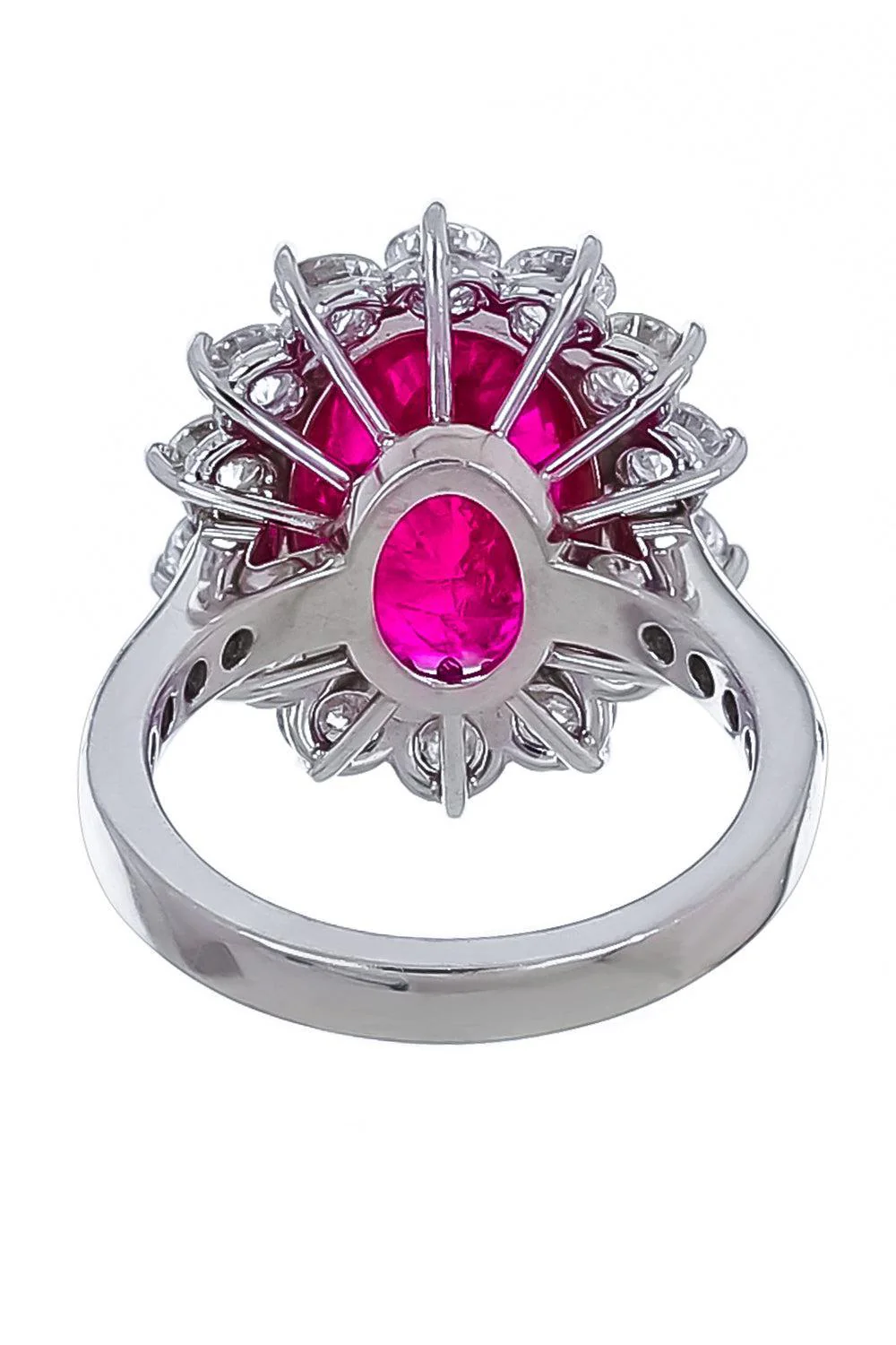 Ruby Diamond Surrounding Ring - Image 6