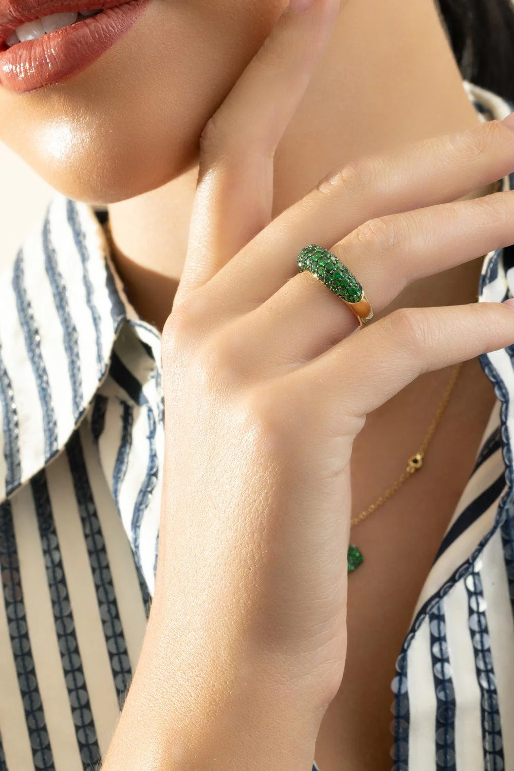 Tsavorite Ring - Image 4
