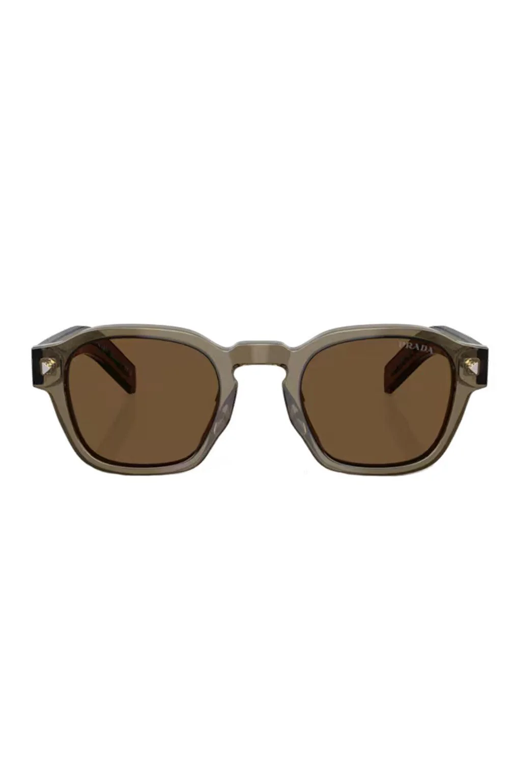 Bold Transparent Round Sunglasses