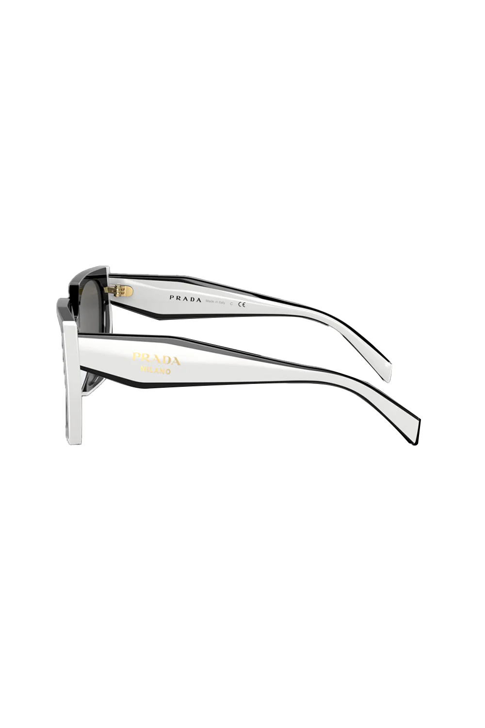 Gradient Rectangular Sunglasses - Black Slate - Image 5