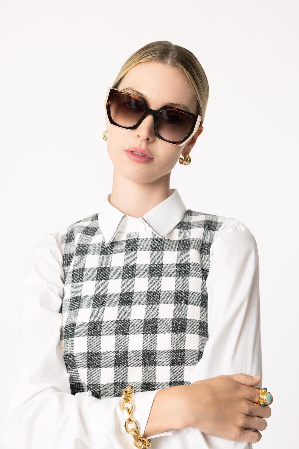 Oversized Cat Eye Sunglasses - Image 3