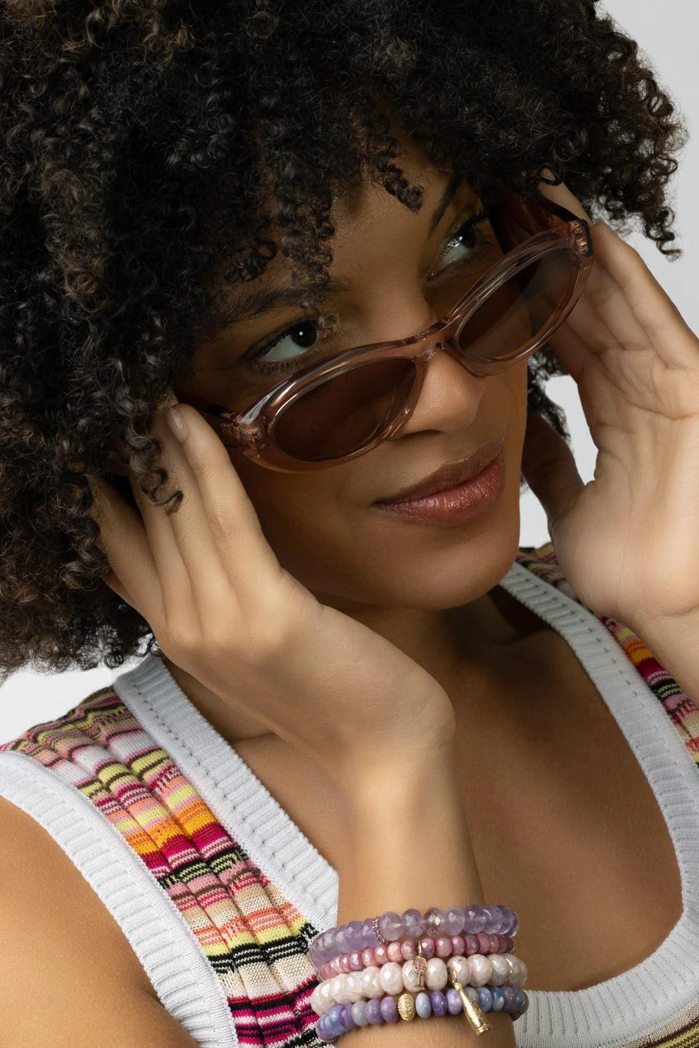 Symbole Sunglasses - Peach - Image 2