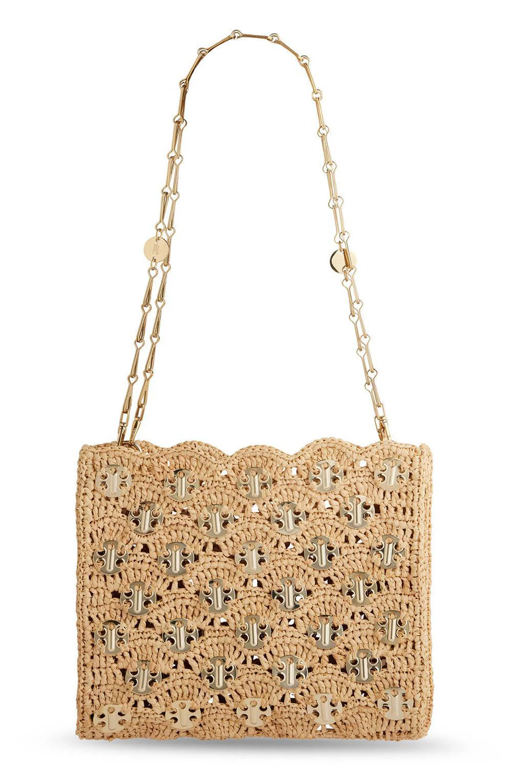 1969 SQUARE BAG - NATURAL/GOLD