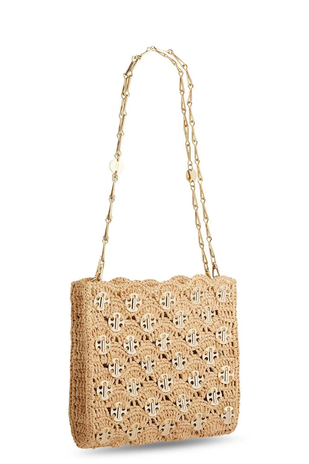 1969 SQUARE BAG - NATURAL/GOLD - Image 6