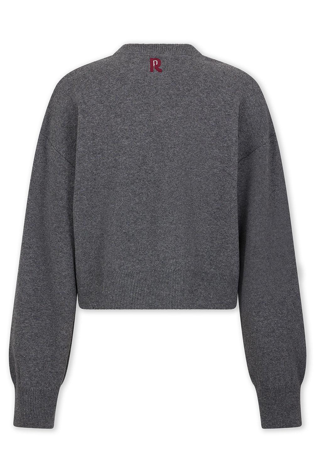 EMBROIDERED CREWNECK CARDIGAN - Image 4