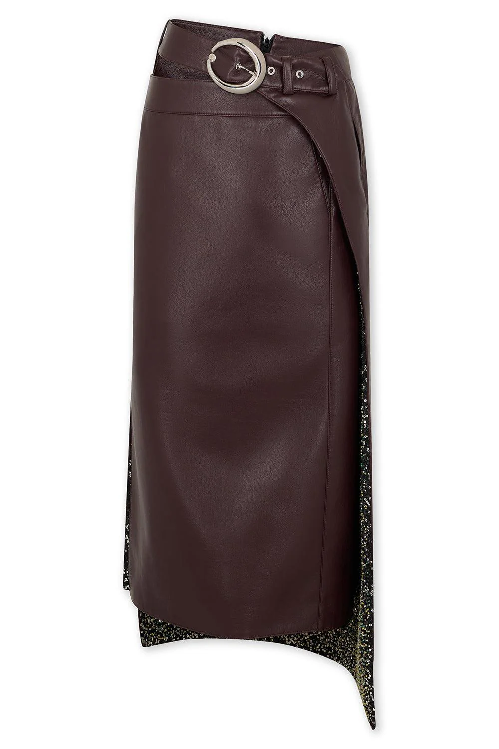 Double Layer Midi Skirt