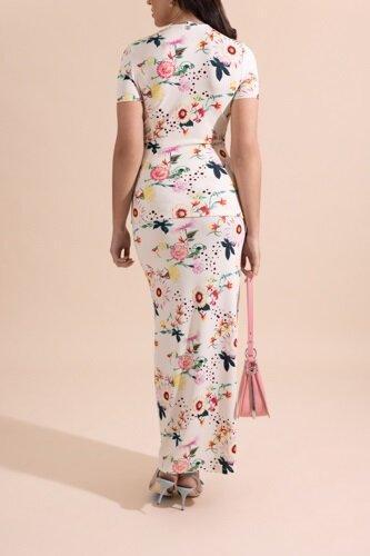 Floral Maxi Skirt - Image 4