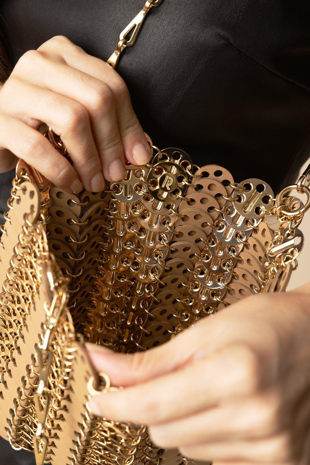 Iconic 1969 Bag - Cappuccino Gold - Image 4