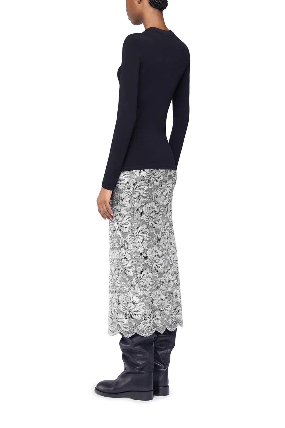 Jupe Midi Skirt - Image 6