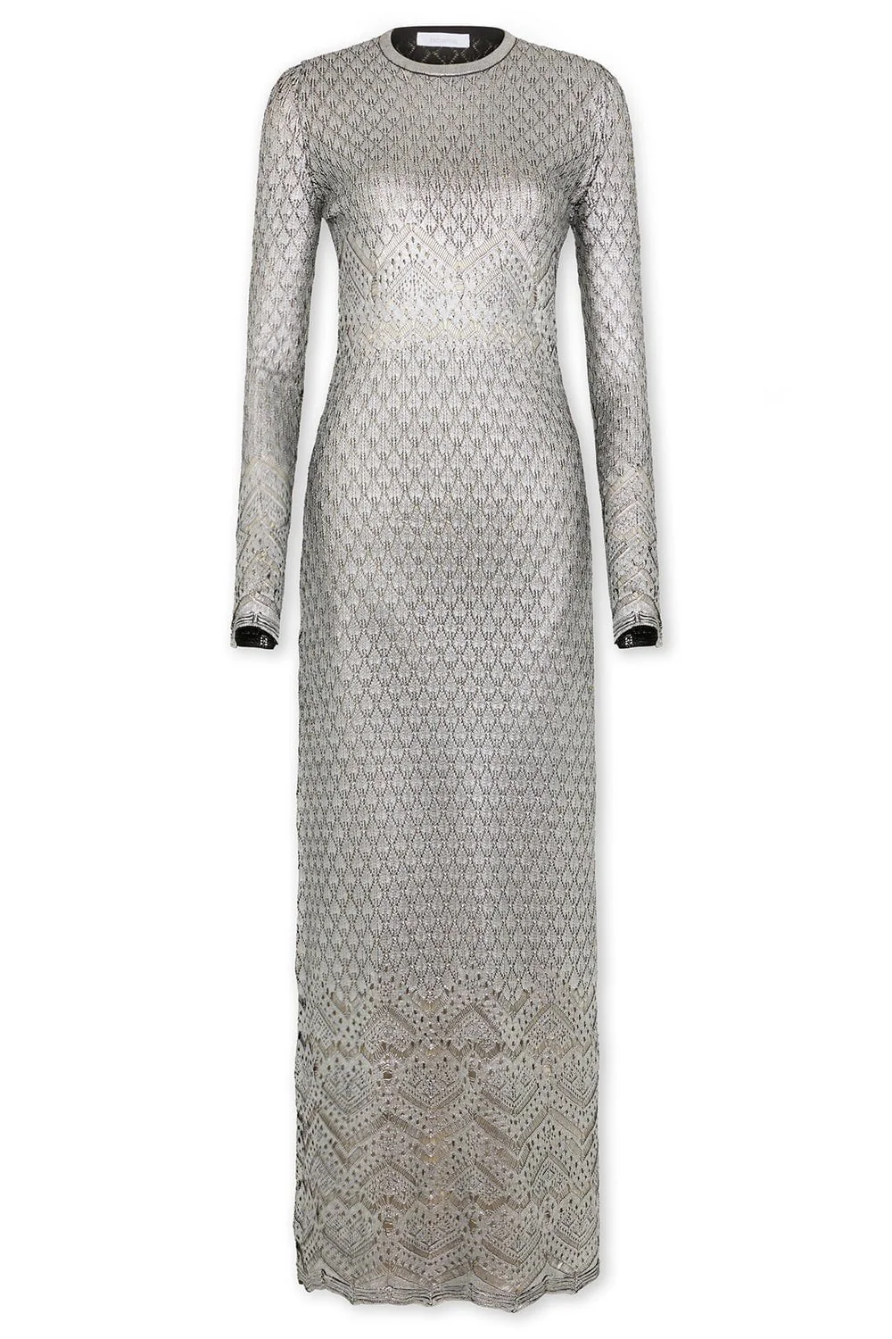 Long Laminated Dress