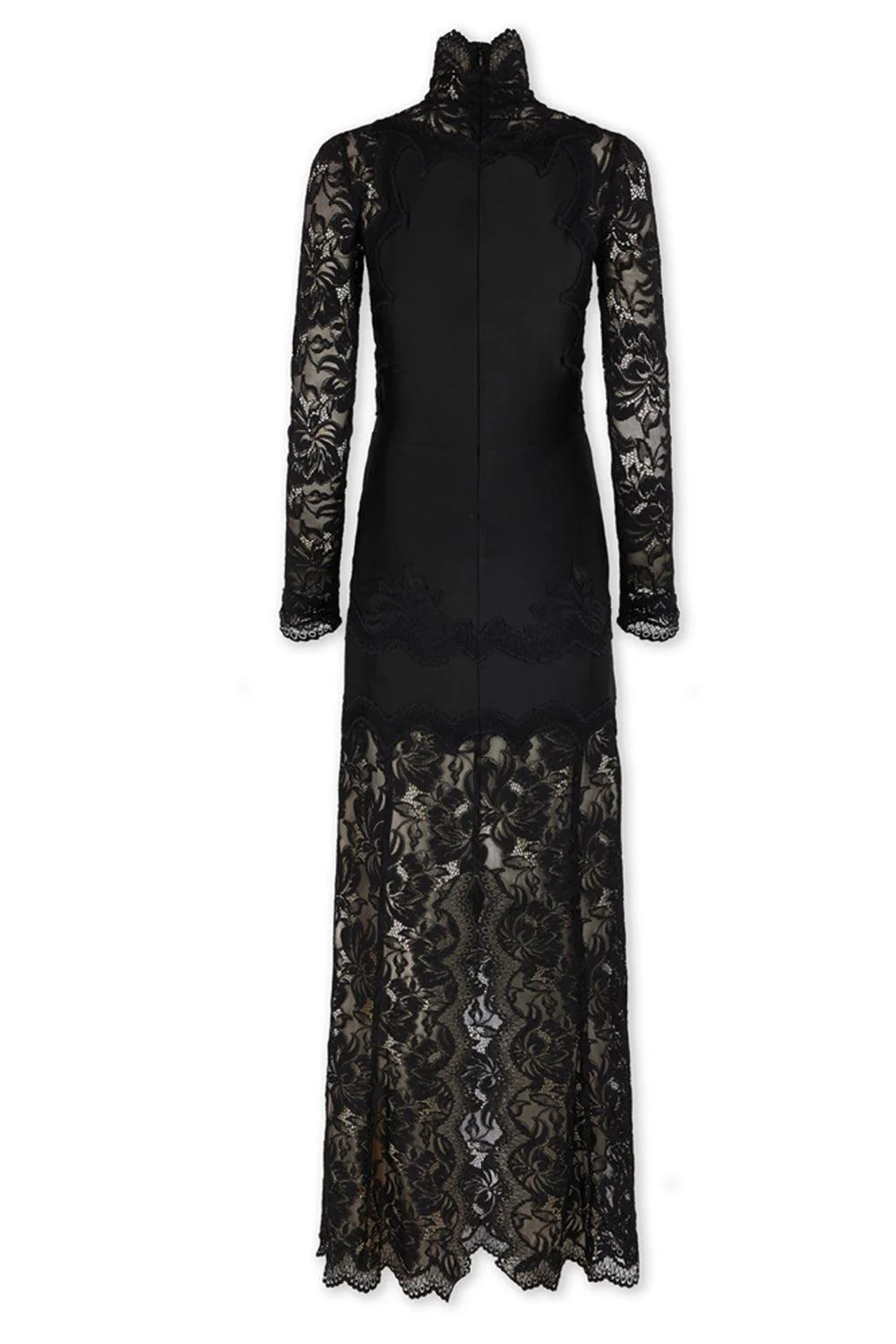 Long Sleeve High Neck Dress - Image 5