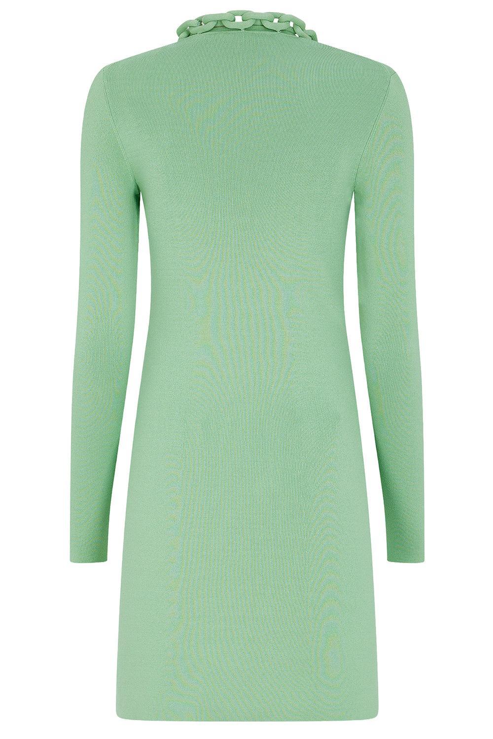 Long Sleeve Short Knit Dress - Image 5