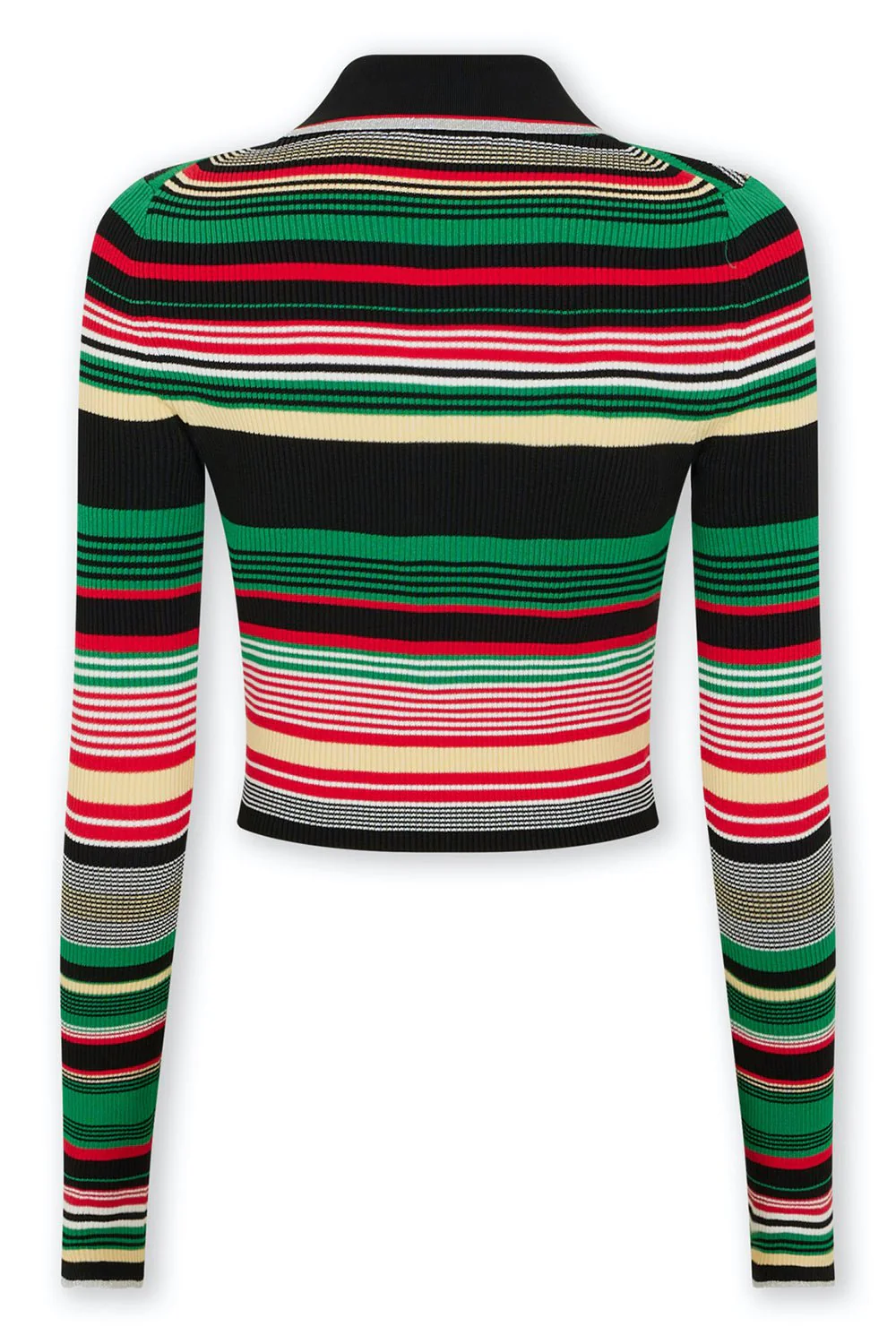 Long Sleeve Striped Pullover - Image 5