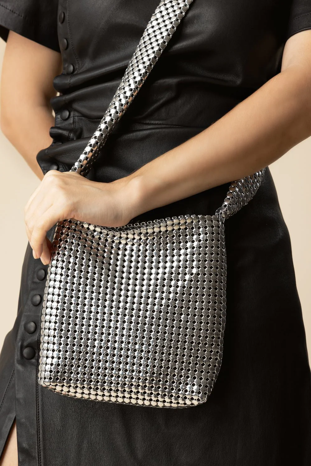 Mini Pixel Bag - Silver - Image 2