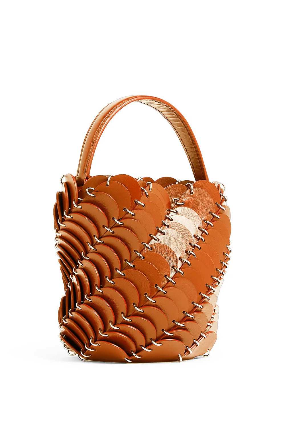 Small Paco Bucket Bag - Cognac - Image 5