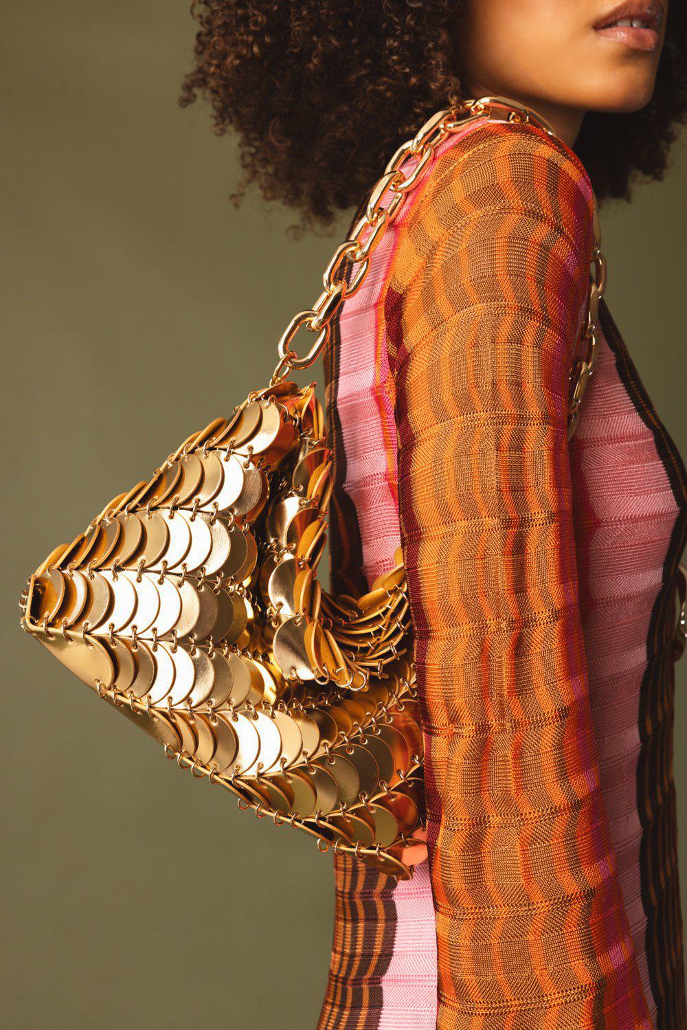 Paco Clutch Bag - Gold - Image 2