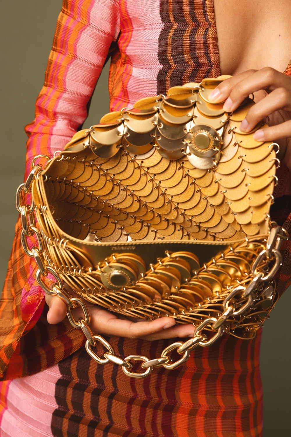 Paco Clutch Bag - Gold - Image 3