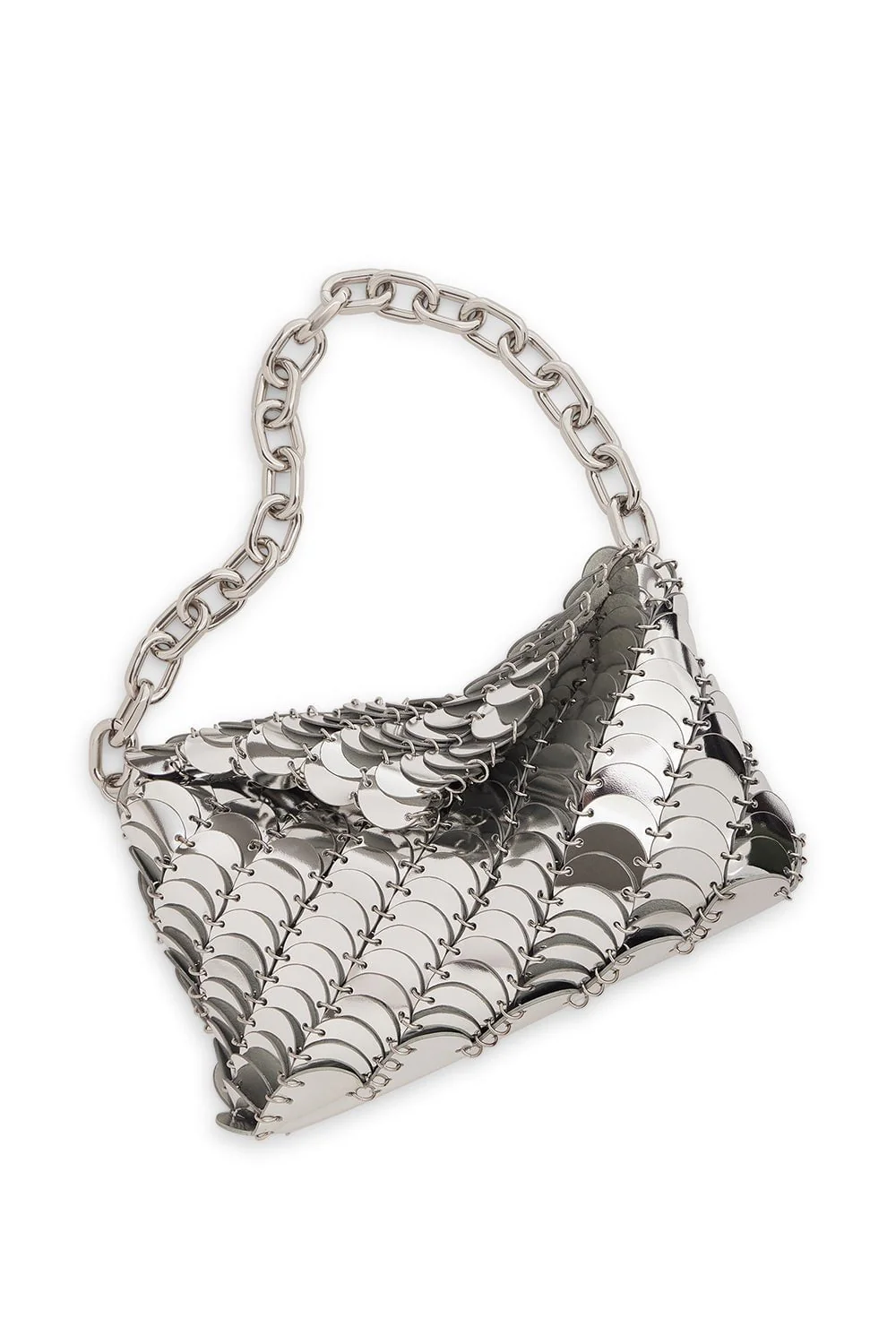 Paco Clutch Bag - Silver - Image 6