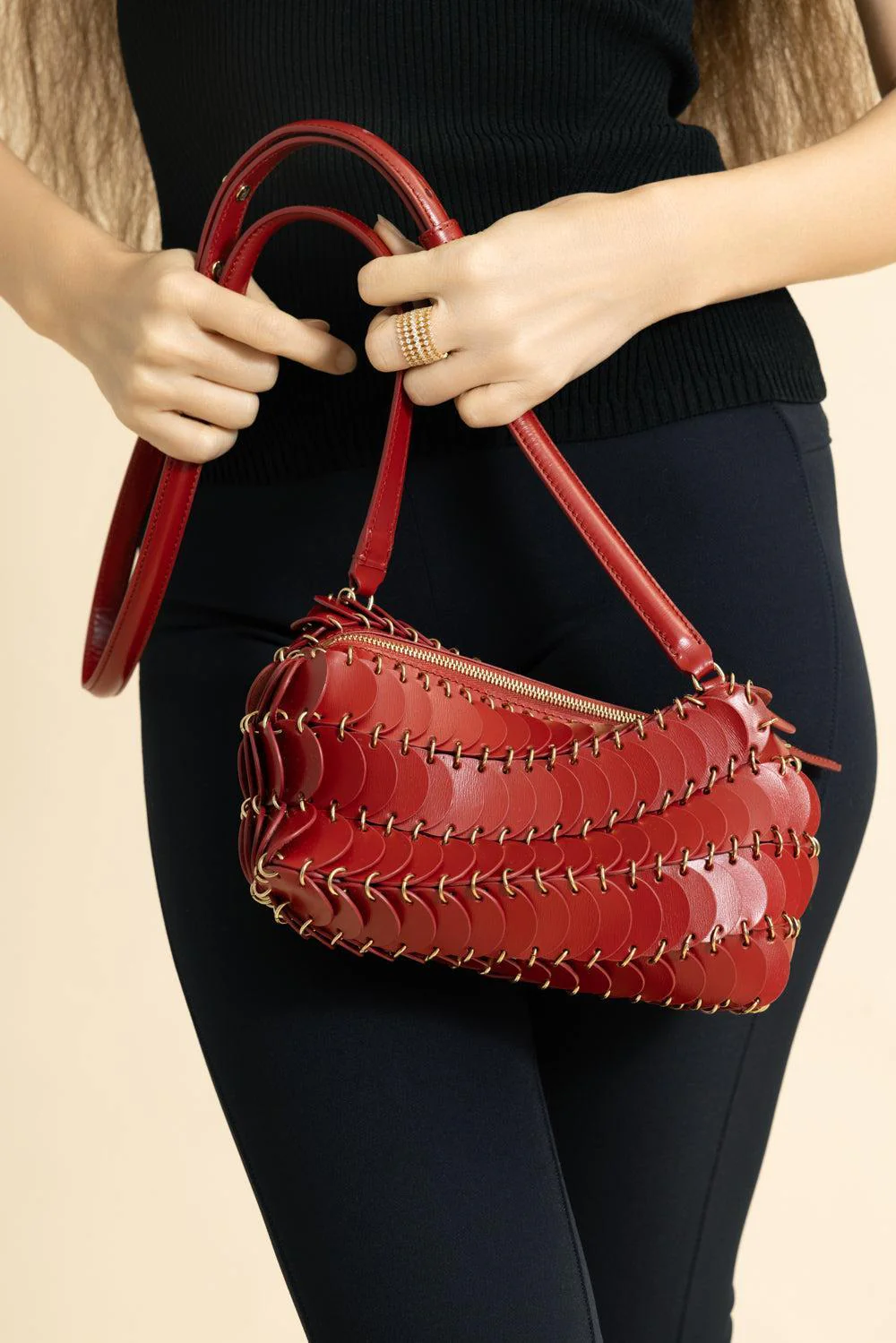 Red Paco Shoulder Bag - Image 2