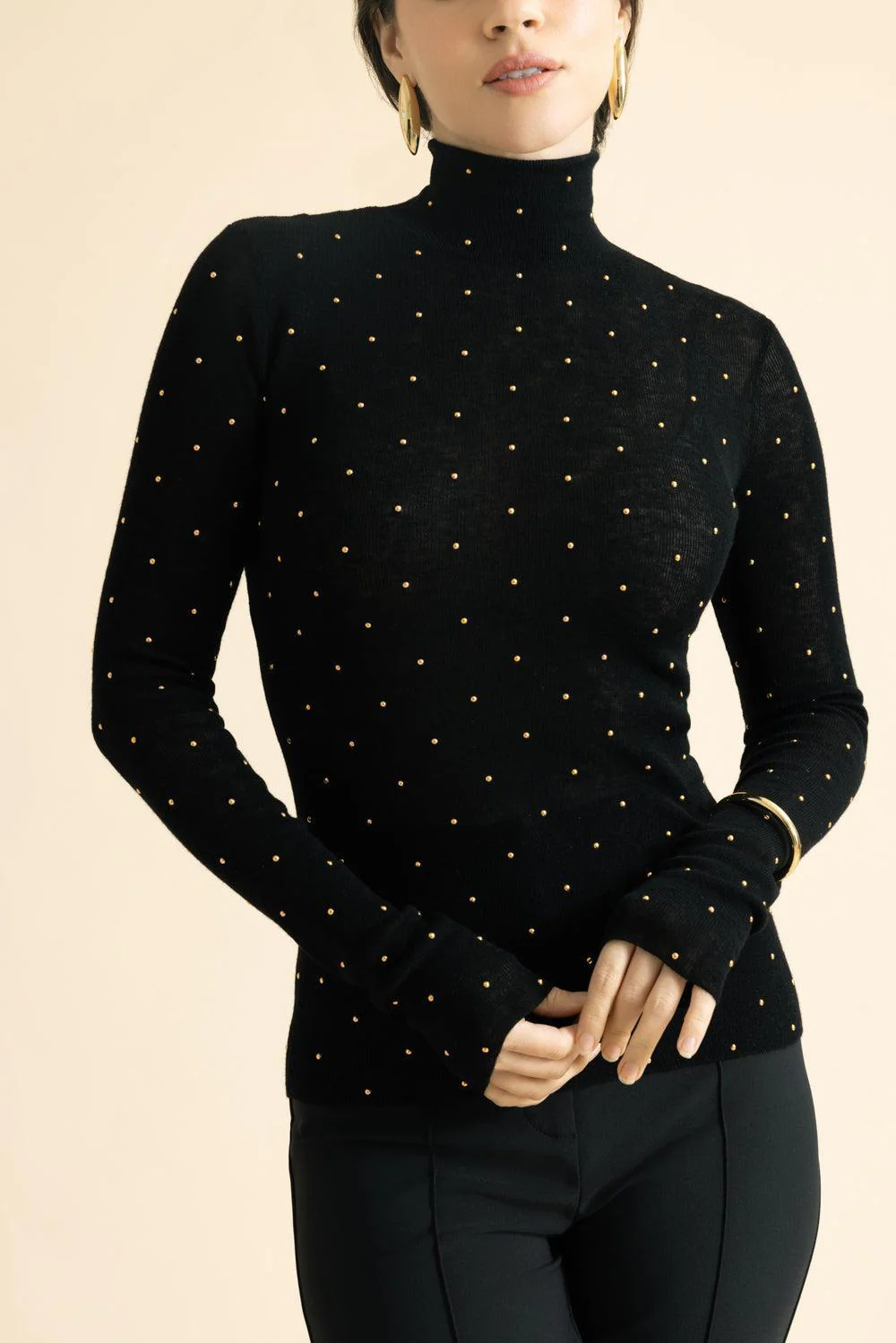 Second Skin Turtle-Neck Top - Image 3