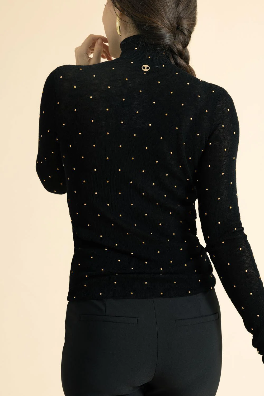 Second Skin Turtle-Neck Top - Image 4