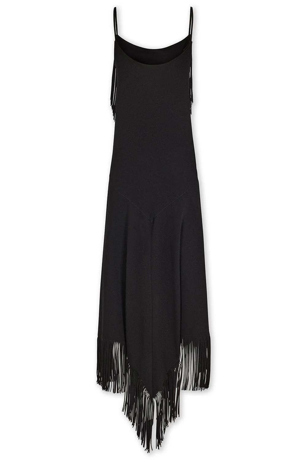 SLEEVELESS FRINGE MIDI DRESS - Image 5