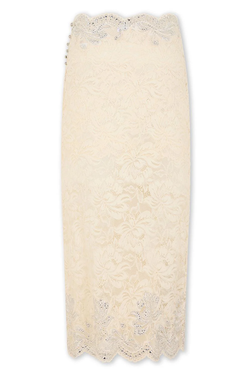 Button Midi Skirt - Image 5