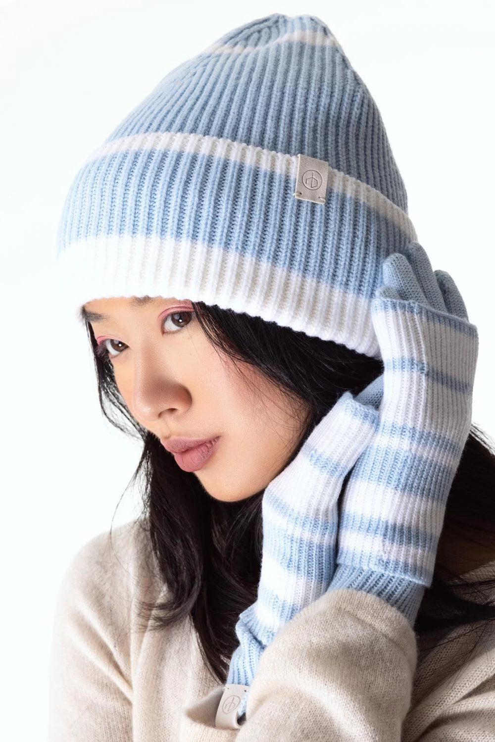 Blake Beanie - Light Blue - Image 3
