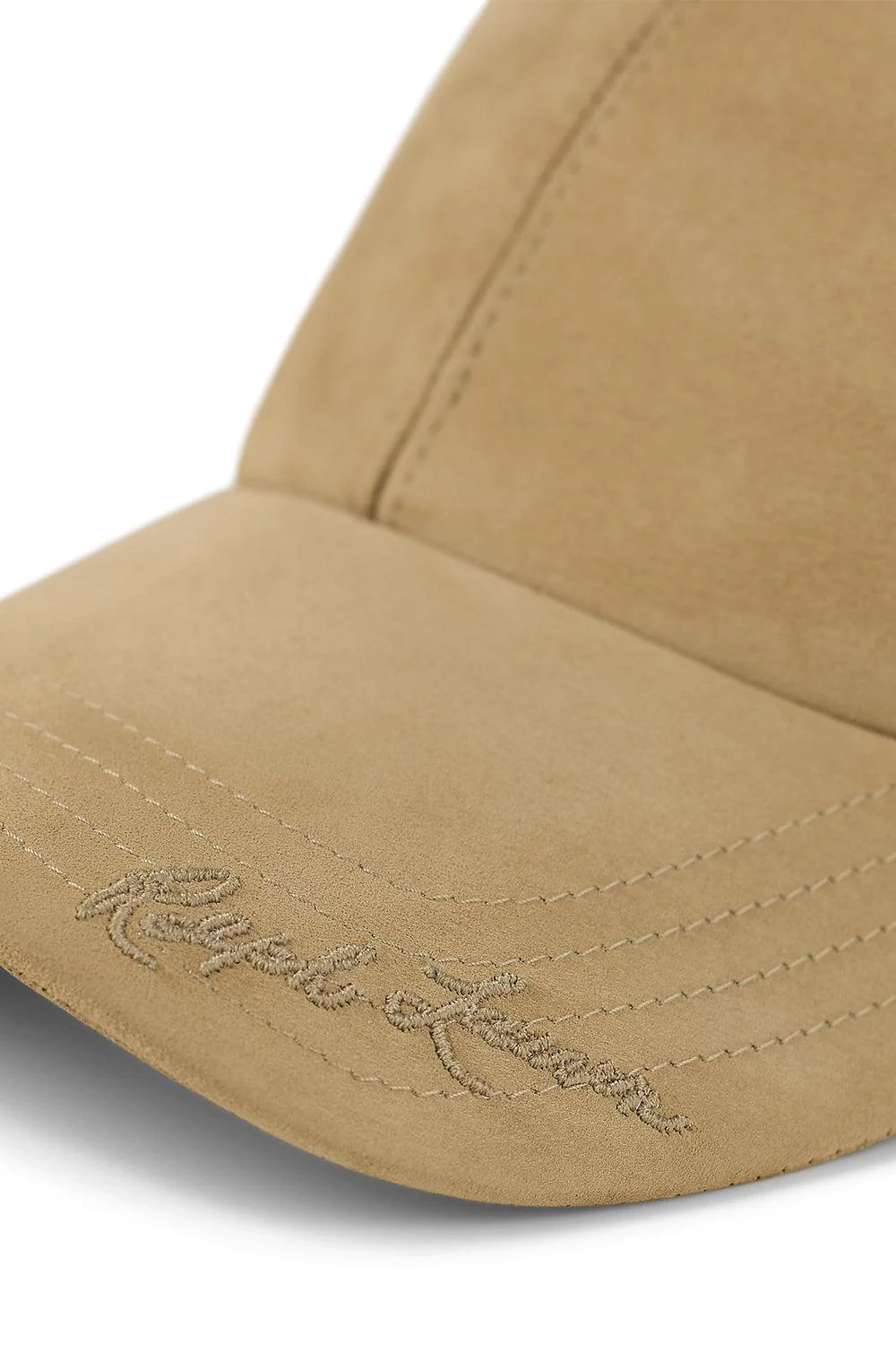 Suede Baseball Cap - Image 2
