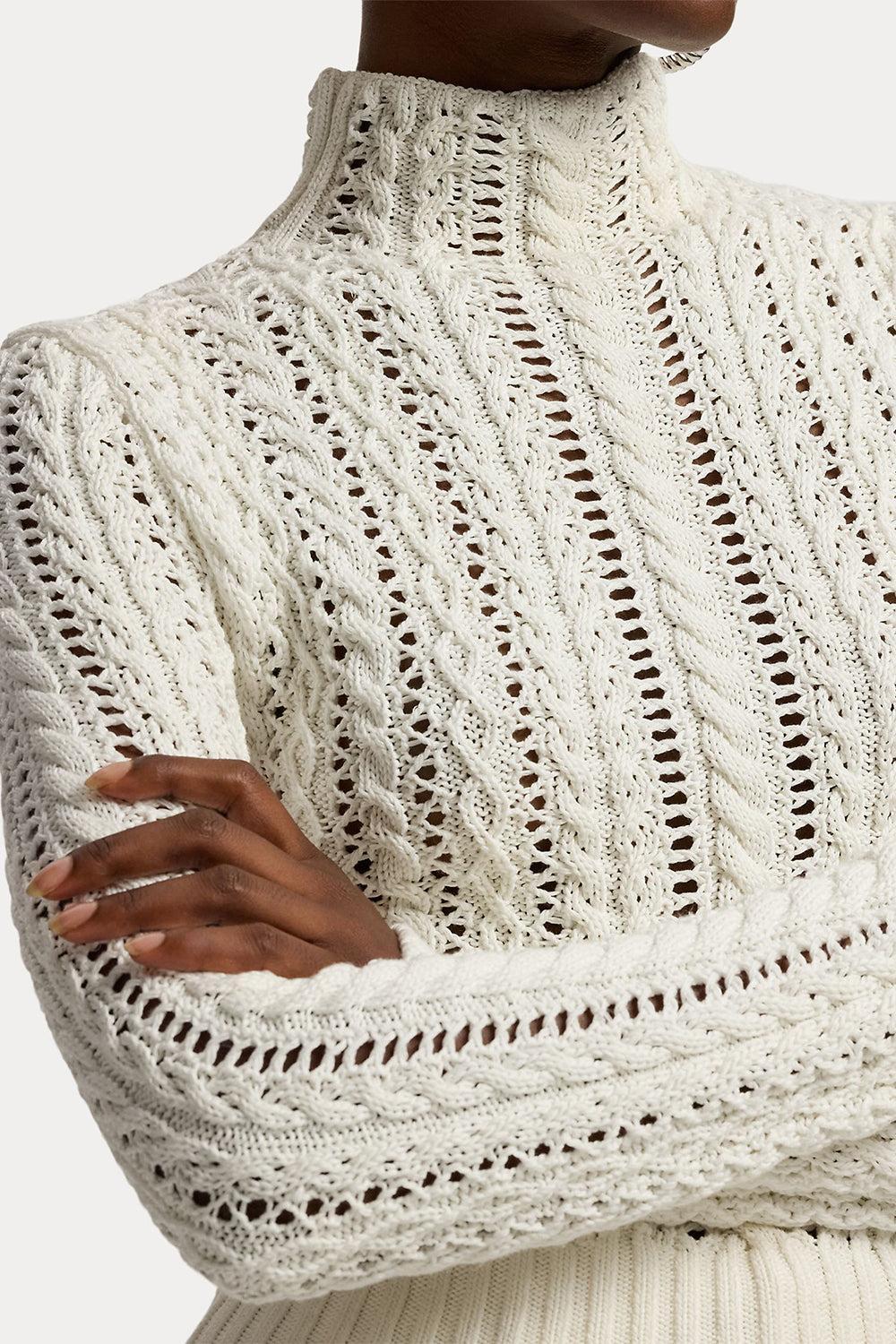 Long Sleeve Funnelneck Sweater - Image 5
