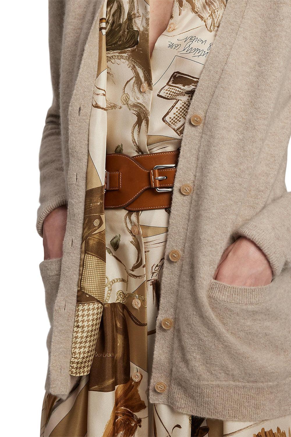 Long Sleeve V-Neck Cardigan - Image 5