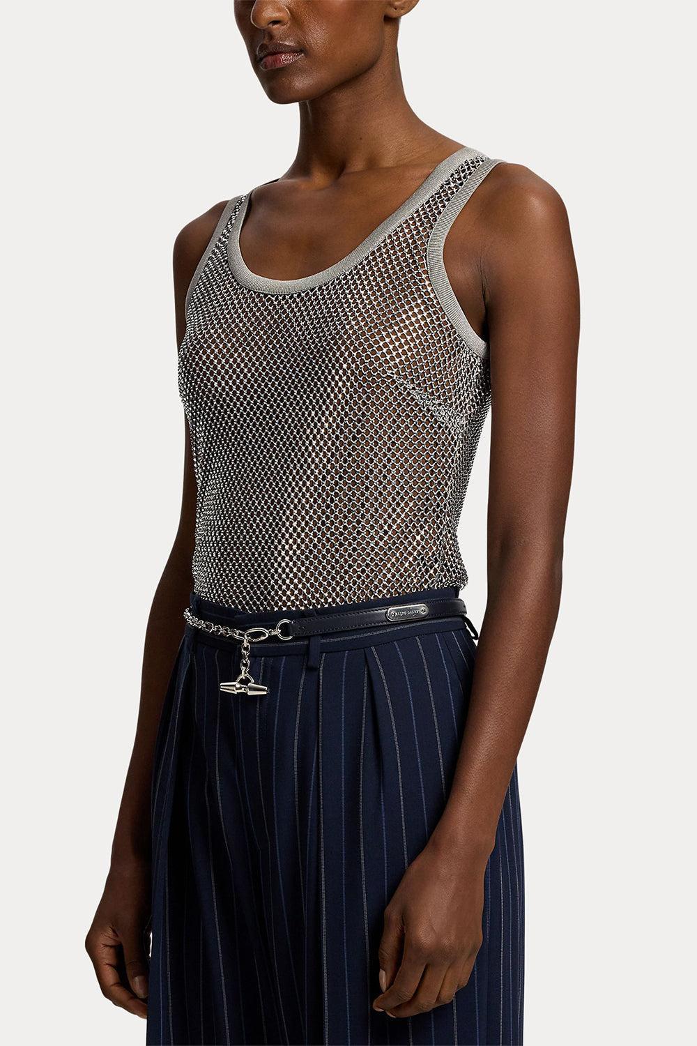 Melony Embellished Tank Top - Image 3