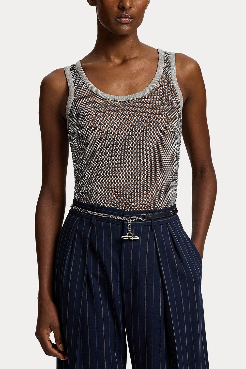 Melony Embellished Tank Top - Image 5