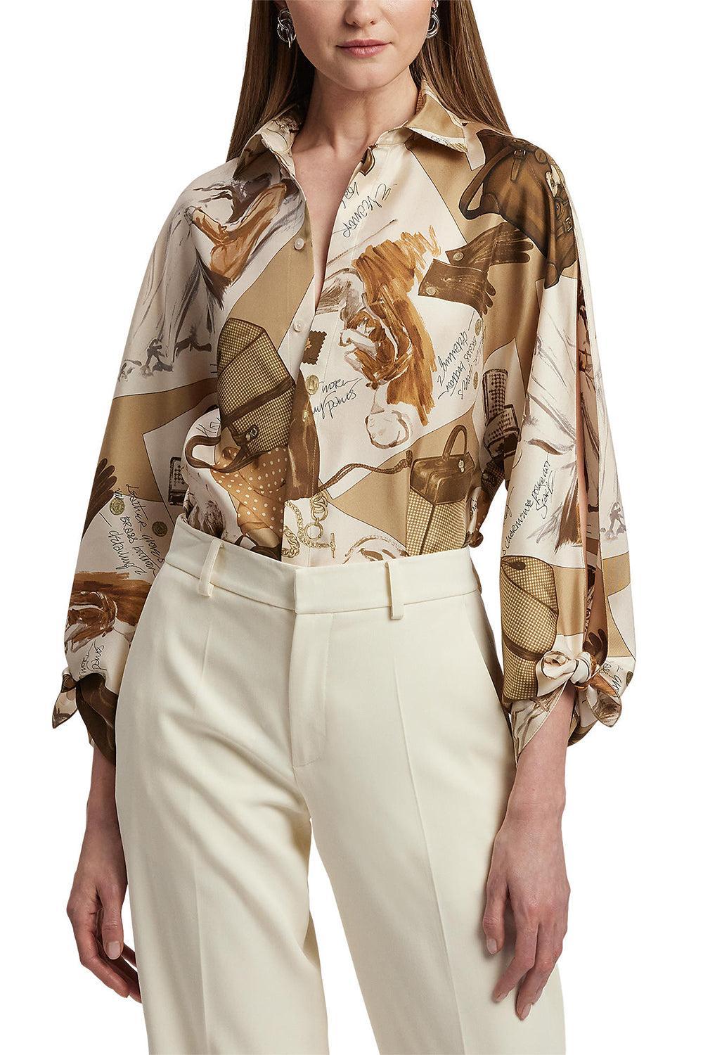 Mid Sleeve Karen Blouse - Image 3