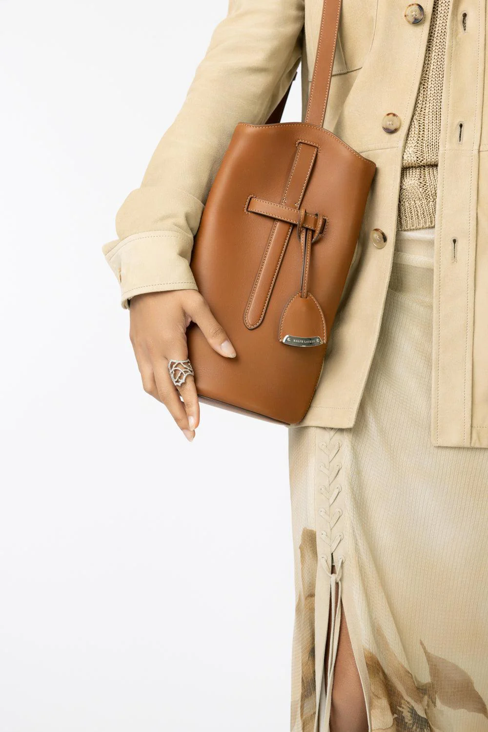 The Ralph Calfskin Bucket Bag - Image 3