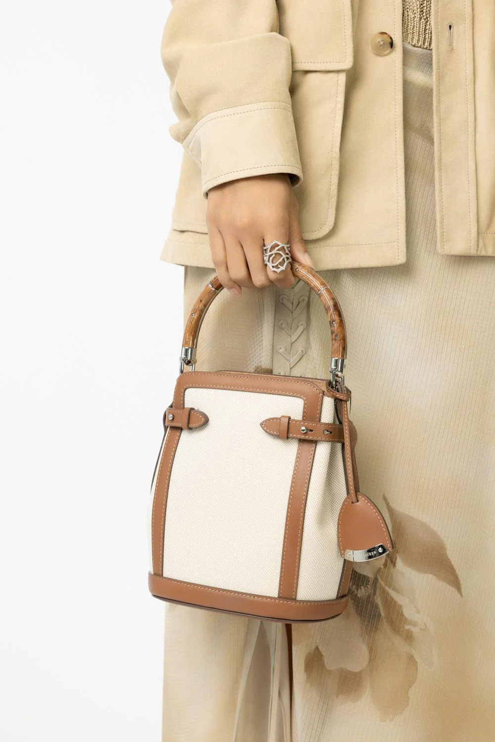 The Ralph Canvas Small Bucket Bag - Image 3