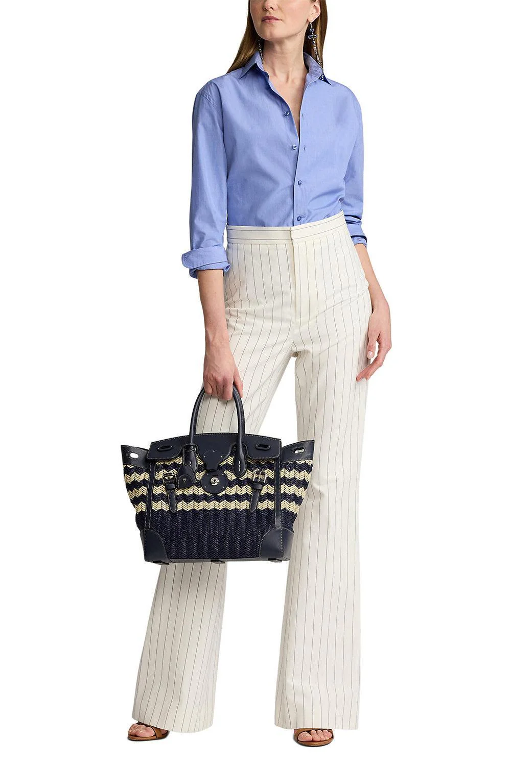 Soft Ricky 33 Raffia Bag - Image 3
