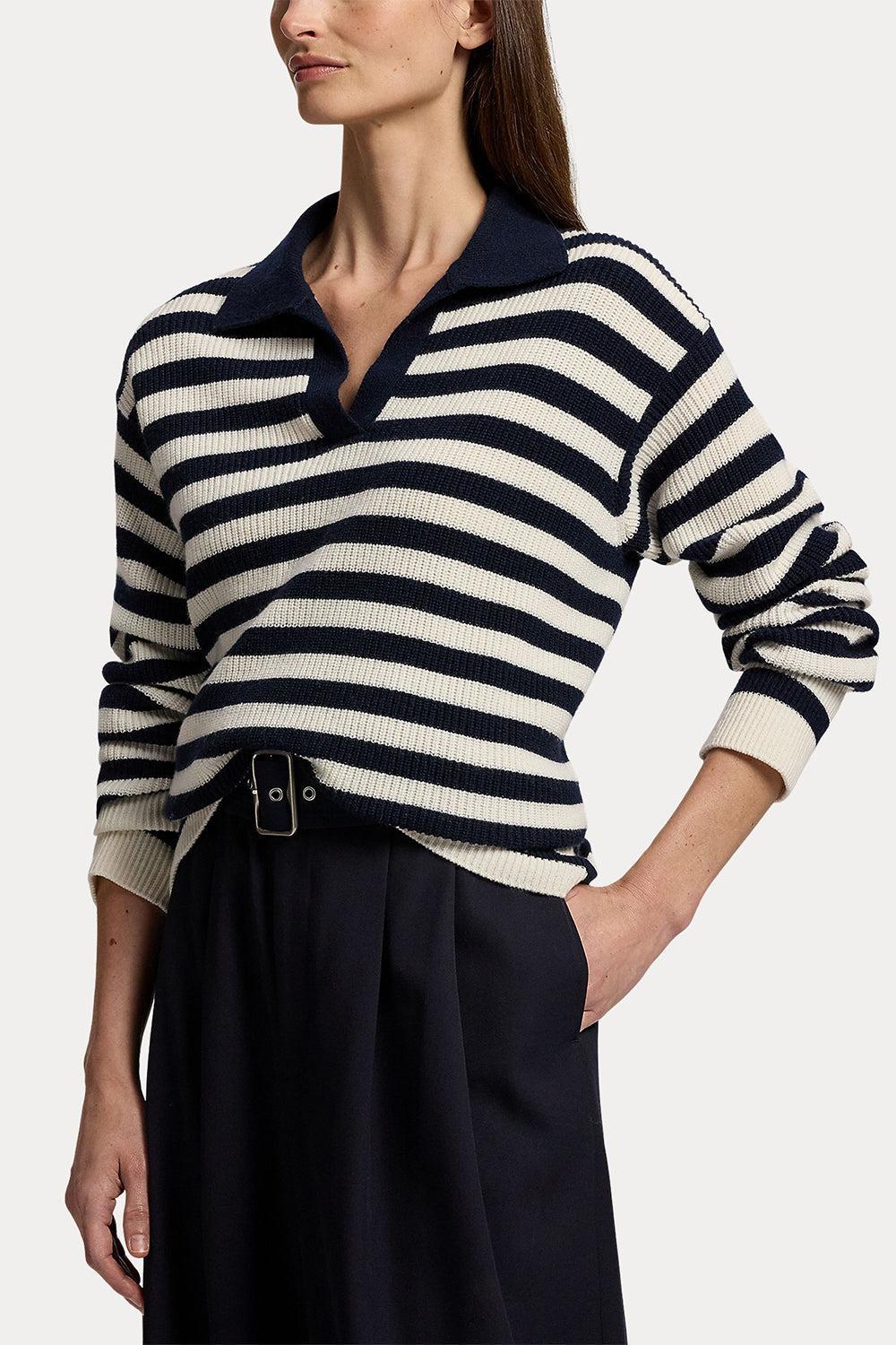 Polo Pullover Sweater - Image 3