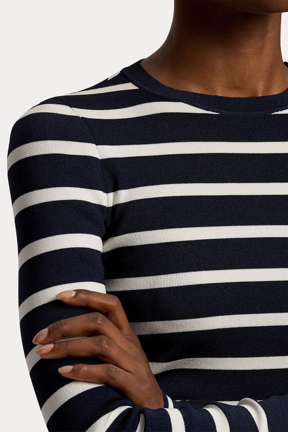 Striped Crewneck Sweater - Image 3