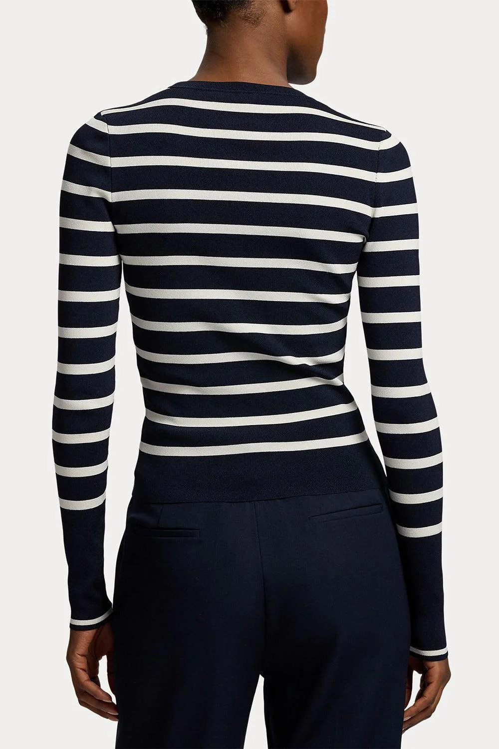 Striped Crewneck Sweater - Image 5