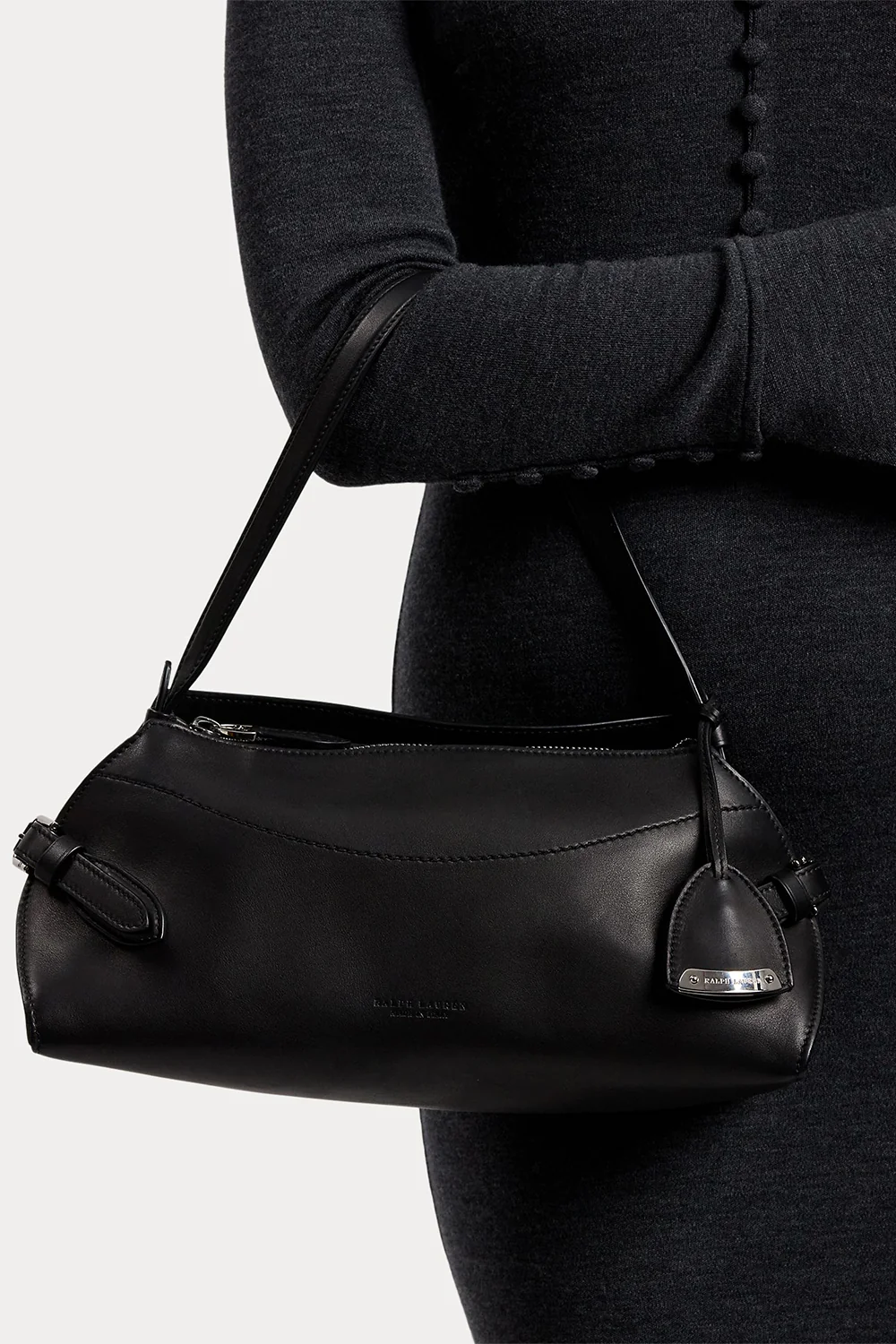 The Ralph Small Shoulder Bag - Black - Image 3