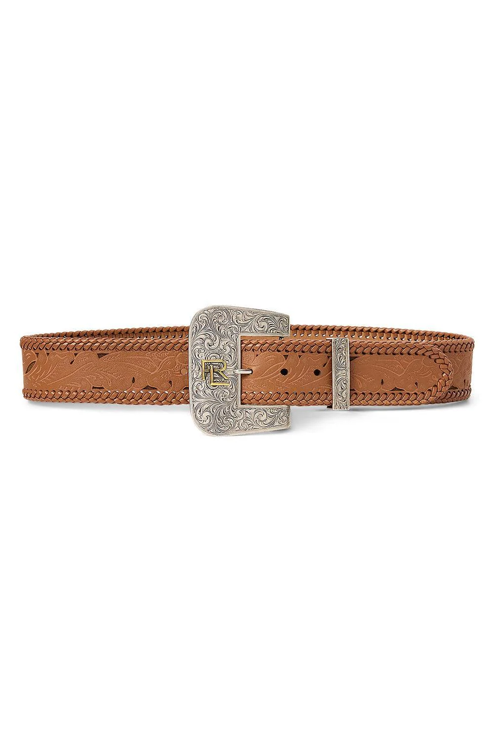 Tooled Buckle Belt