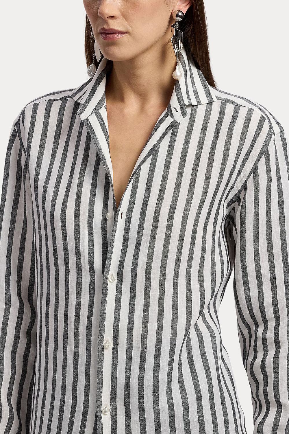 Umbrella Stripe Capri Shirt - Image 4